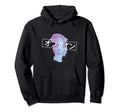 Glitch Japanese Retrowave Synthwave Hoodie - Custom Art Print Men Women - T-Shirt, Sweatshirt, Hoodie