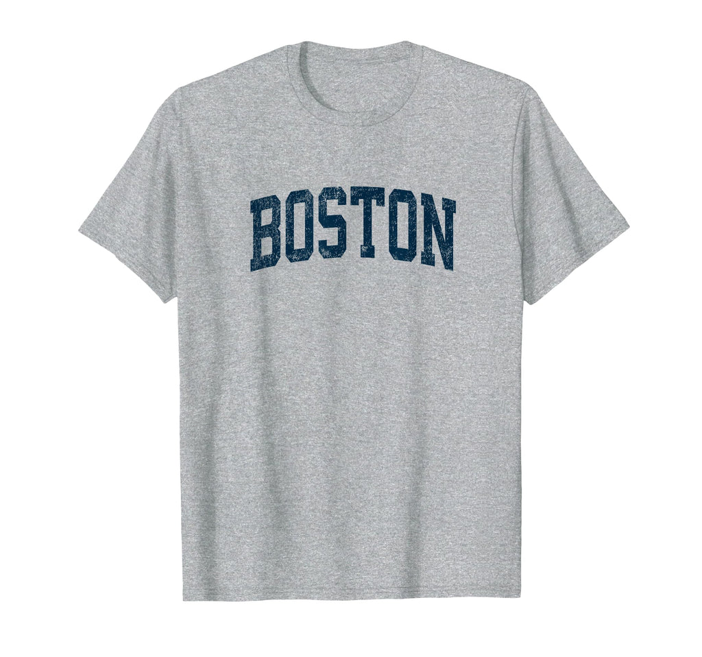 Boston Massachusetts Ma Athletic T-Shirt - Fun Novelty Design Unisex - T-Shirt, Sweatshirt, Hoodie