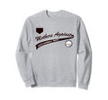Baseball Mom Mothers Against White Sweatshirt - Novelty Apparel for Adults - T-Shirt, Sweatshirt, Hoodie