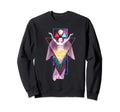 Vaporwave Angel Statue Wings Pastel Sweatshirt - Unique Graphic for Adults - T-Shirt, Sweatshirt, Hoodie