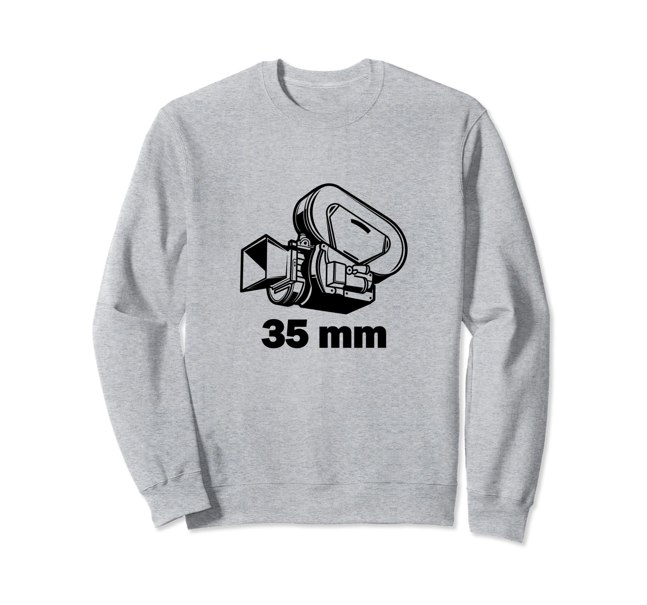 35Mm Movie Film Camera Photography Sweatshirt - Trendy Graphic Men Women - T-Shirt, Sweatshirt, Hoodie