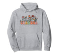 Boho Groovy Wildflower Grandma Hoodie - Casual Everyday Wear Unisex - T-Shirt, Sweatshirt, Hoodie