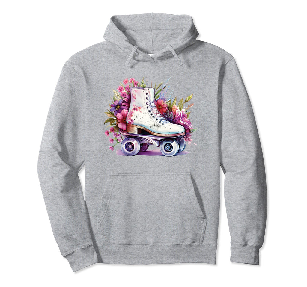 Aesthetic Vaporwave Teens Roller Skate Hoodie - Novelty Apparel for Adults - T-Shirt, Sweatshirt, Hoodie