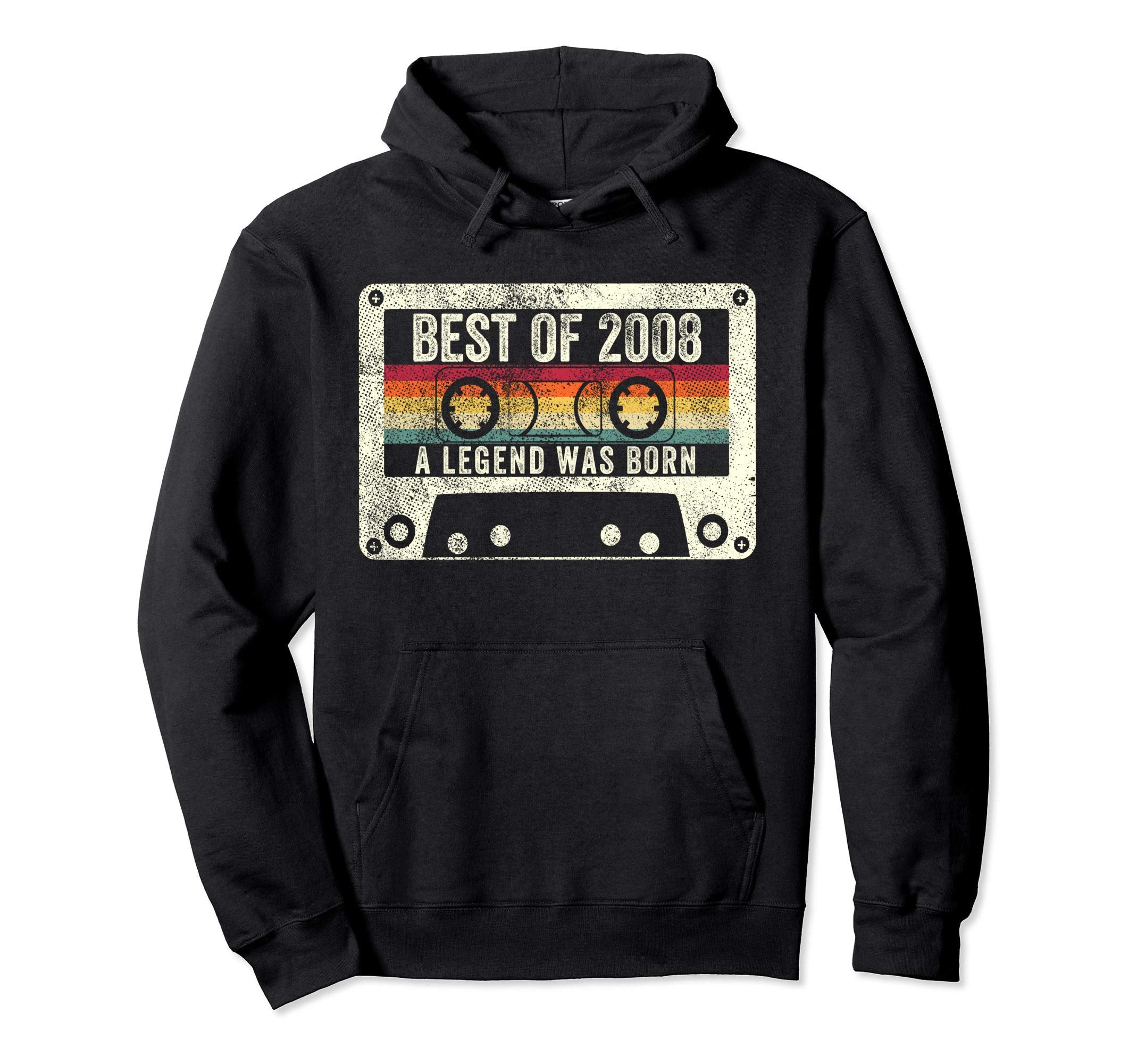 Best 2008 12Th Birthday Gift 12 Years Hoodie - Trendy Graphic Men Women - T-Shirt, Sweatshirt, Hoodie
