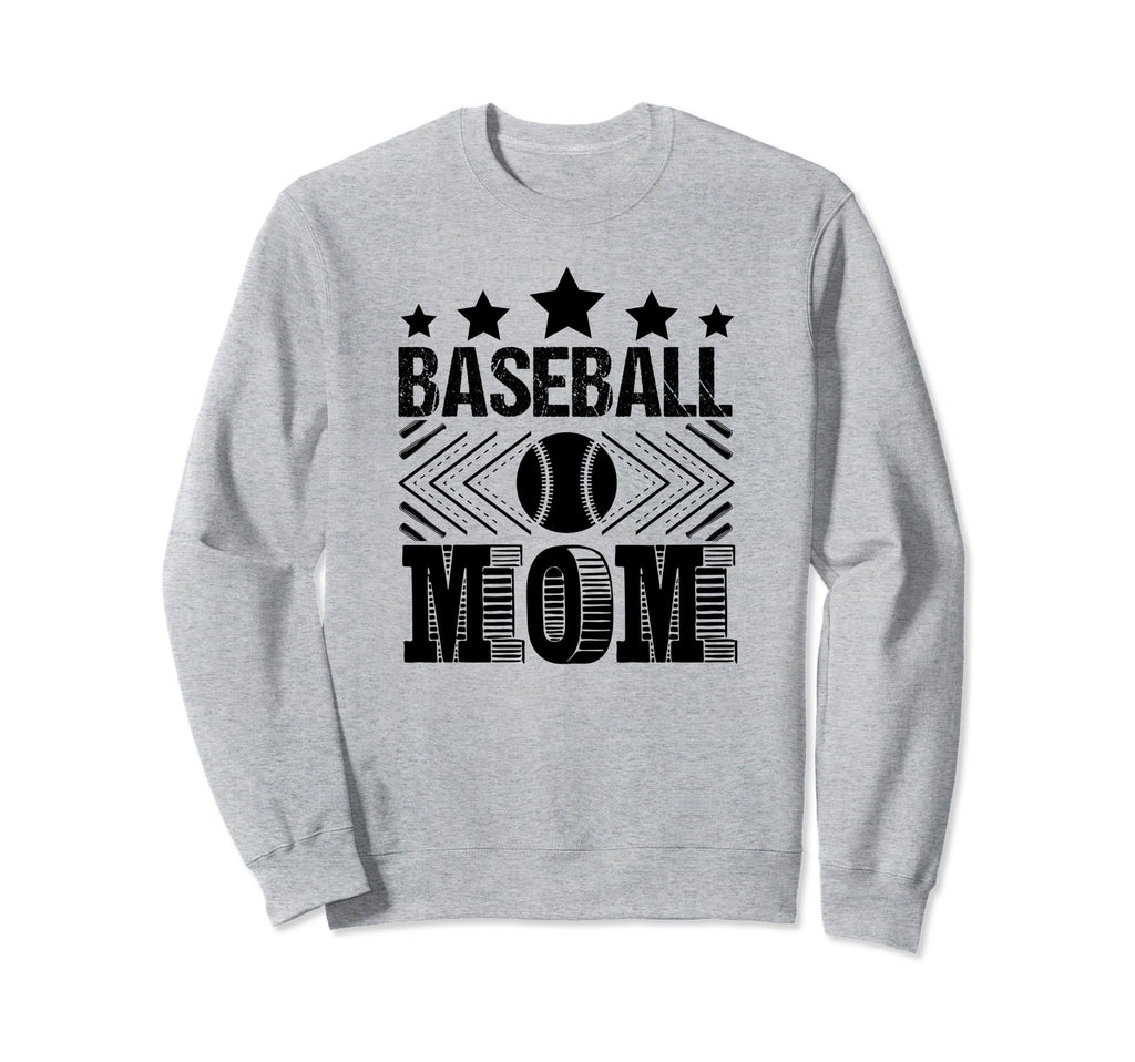 Baseball Mom Funny Baseball Lover Sweatshirt - Custom Art Print Men Women - T-Shirt, Sweatshirt, Hoodie