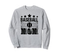 Baseball Mom Funny Baseball Lover Sweatshirt - Custom Art Print Men Women - T-Shirt, Sweatshirt, Hoodie