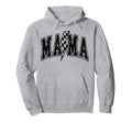 Mama Lightning Bolt Checkered Mothers Day Hoodie - Graphic Print Unisex - T-Shirt, Sweatshirt, Hoodie