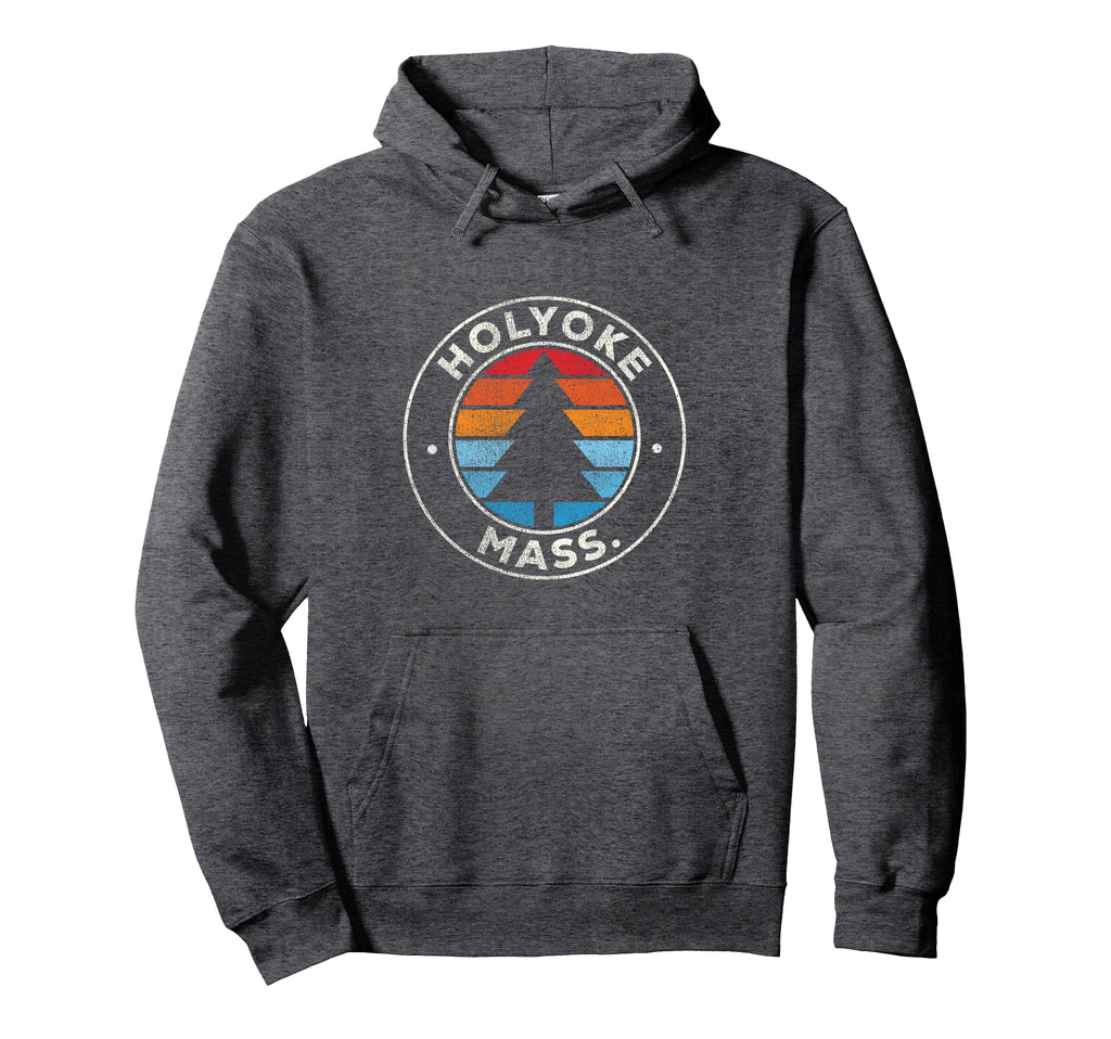 Holyoke Massachusetts Ma 70S Hoodie - Aesthetic Graphic for Adults - T-Shirt, Sweatshirt, Hoodie