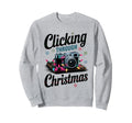 Clicking Through Camera Holiday Sweatshirt - Streetwear Style for Adults - T-Shirt, Sweatshirt, Hoodie