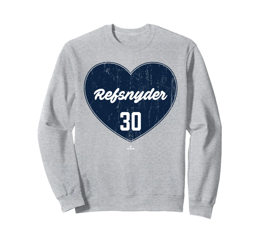 Distressed Heart Rob Refsnyder Sweatshirt - Aesthetic Graphic Unisex - T-Shirt, Sweatshirt, Hoodie