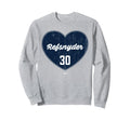 Distressed Heart Rob Refsnyder Sweatshirt - Aesthetic Graphic Unisex - T-Shirt, Sweatshirt, Hoodie