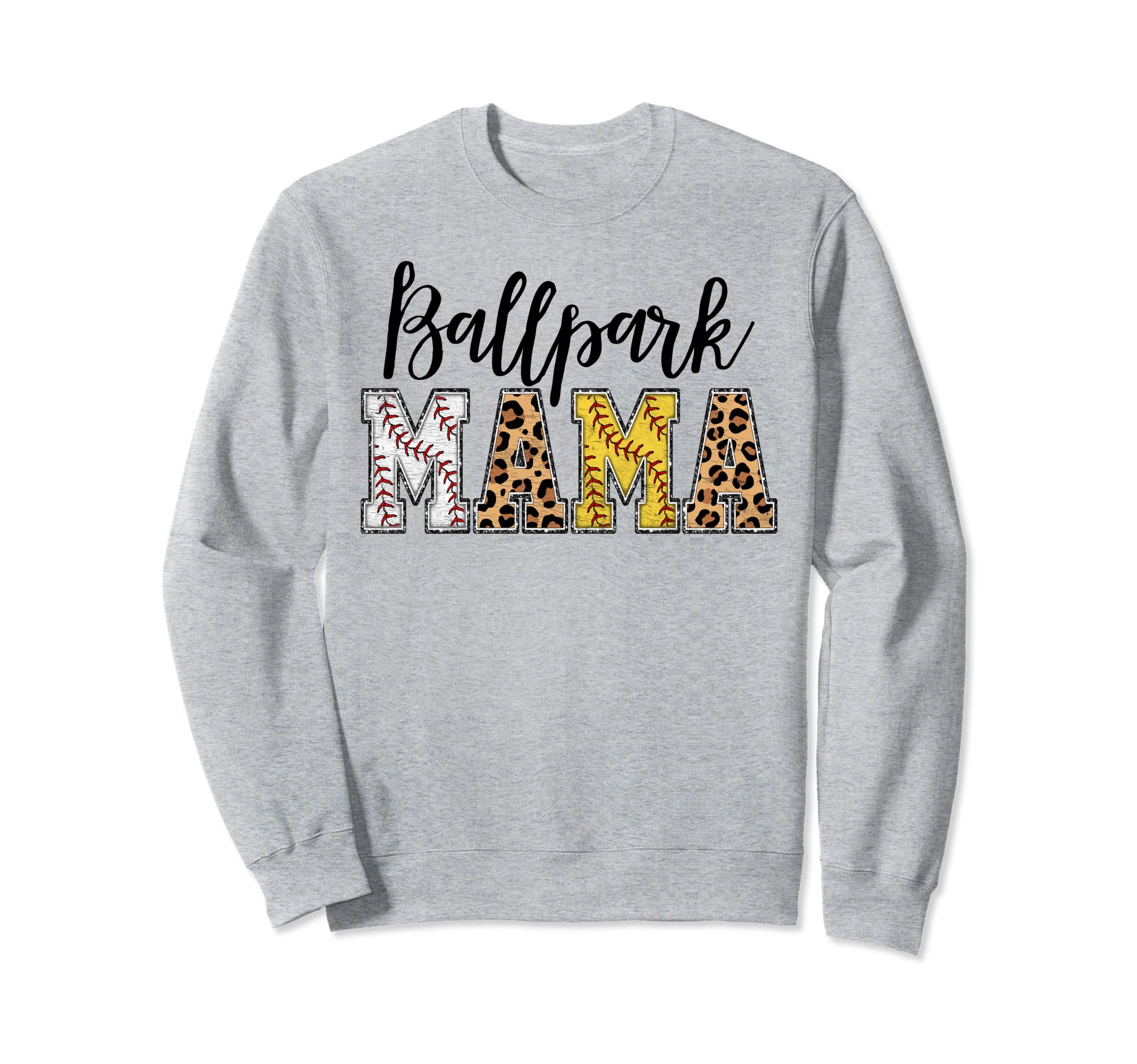 Ballpark Mama Baller Mom Mothers Sweatshirt - Streetwear Style Men Women - T-Shirt, Sweatshirt, Hoodie