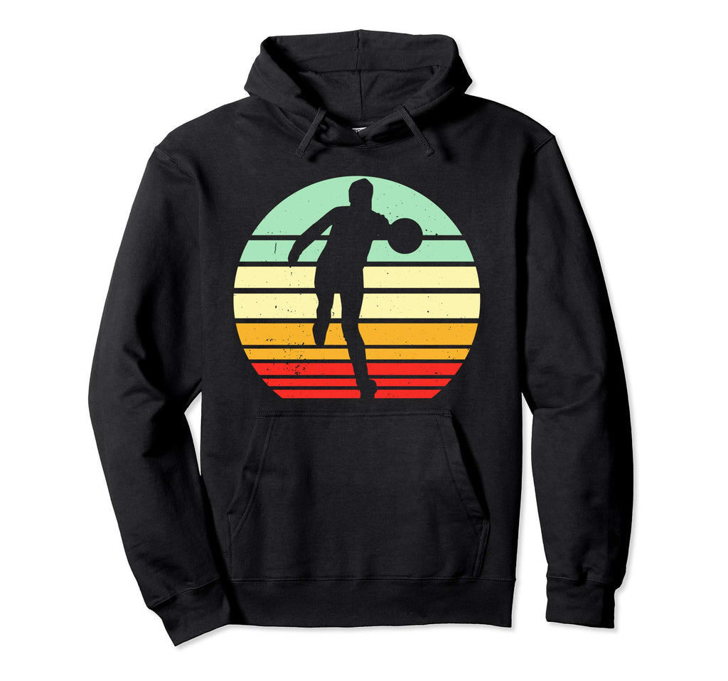 Bowling Bowling Ball Sunset Bowler Hoodie - Minimalist Print Men Women - T-Shirt, Sweatshirt, Hoodie