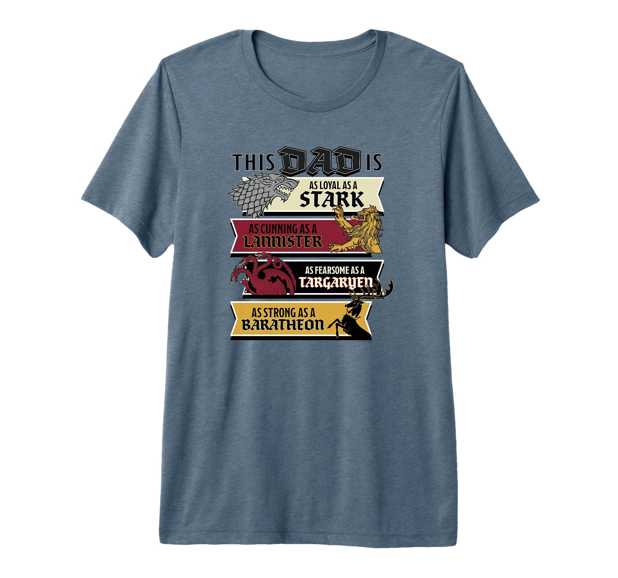 Game Thrones Fathers Day This Dad Is T-Shirt - Custom Art Print Unisex - T-Shirt, Sweatshirt, Hoodie