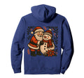 Snowman Santa Winter Boho Floral Hoodie - Graphic Print Men Women - T-Shirt, Sweatshirt, Hoodie