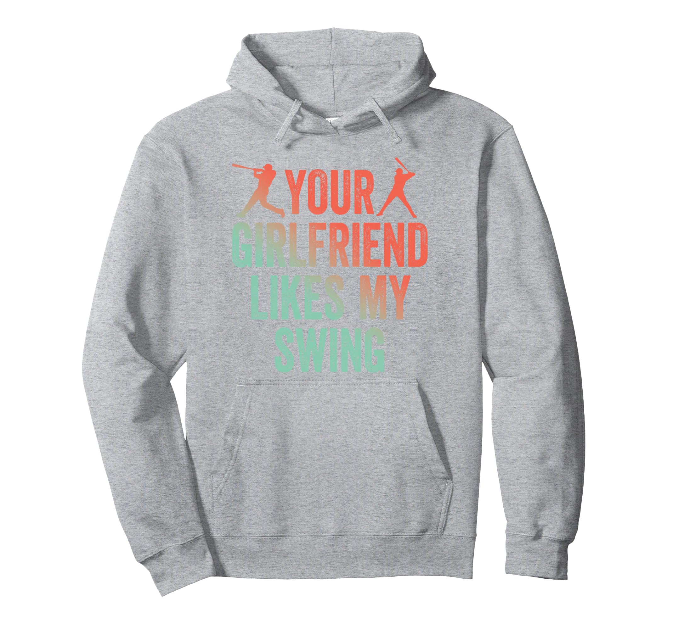 Baseball Softball Batter Swing Hoodie - Casual Everyday Wear for Adults - T-Shirt, Sweatshirt, Hoodie