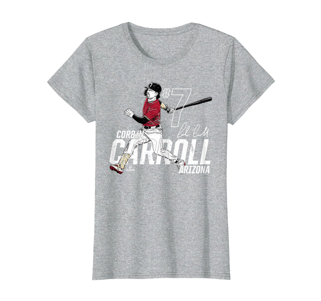Dynamic Pose Corbin Carroll Arizona T-Shirt - Fun Novelty Design Men Women - T-Shirt, Sweatshirt, Hoodie