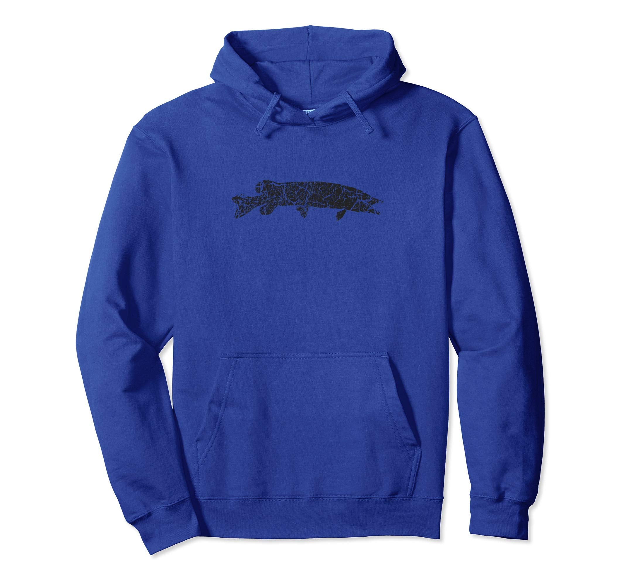 Pike Distressed Pike Hoodie - Trendy Graphic Men Women - T-Shirt, Sweatshirt, Hoodie