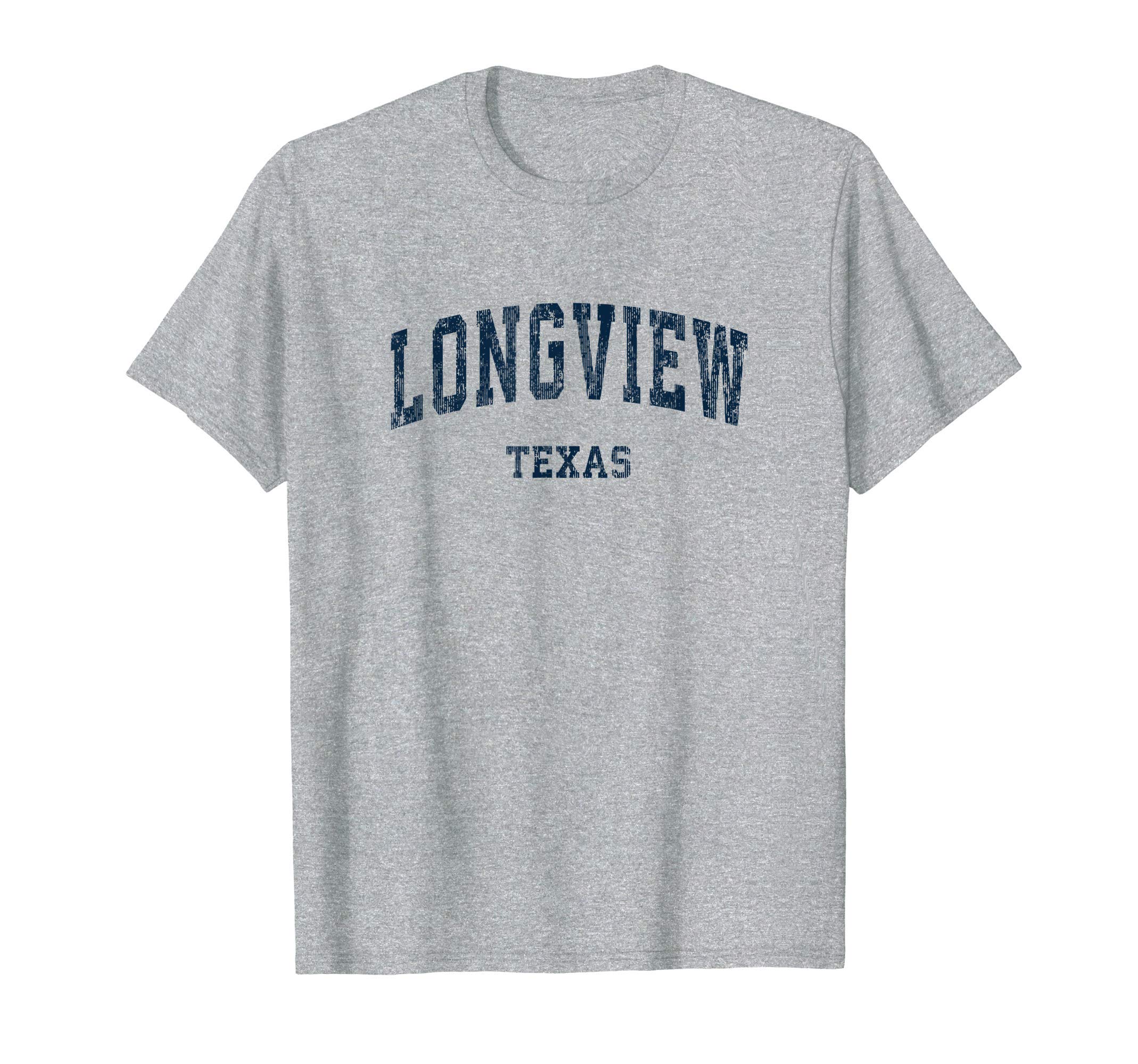 Longview Texas Tx Varsity Sports Navy T-Shirt - Graphic Print for Adults - T-Shirt, Sweatshirt, Hoodie
