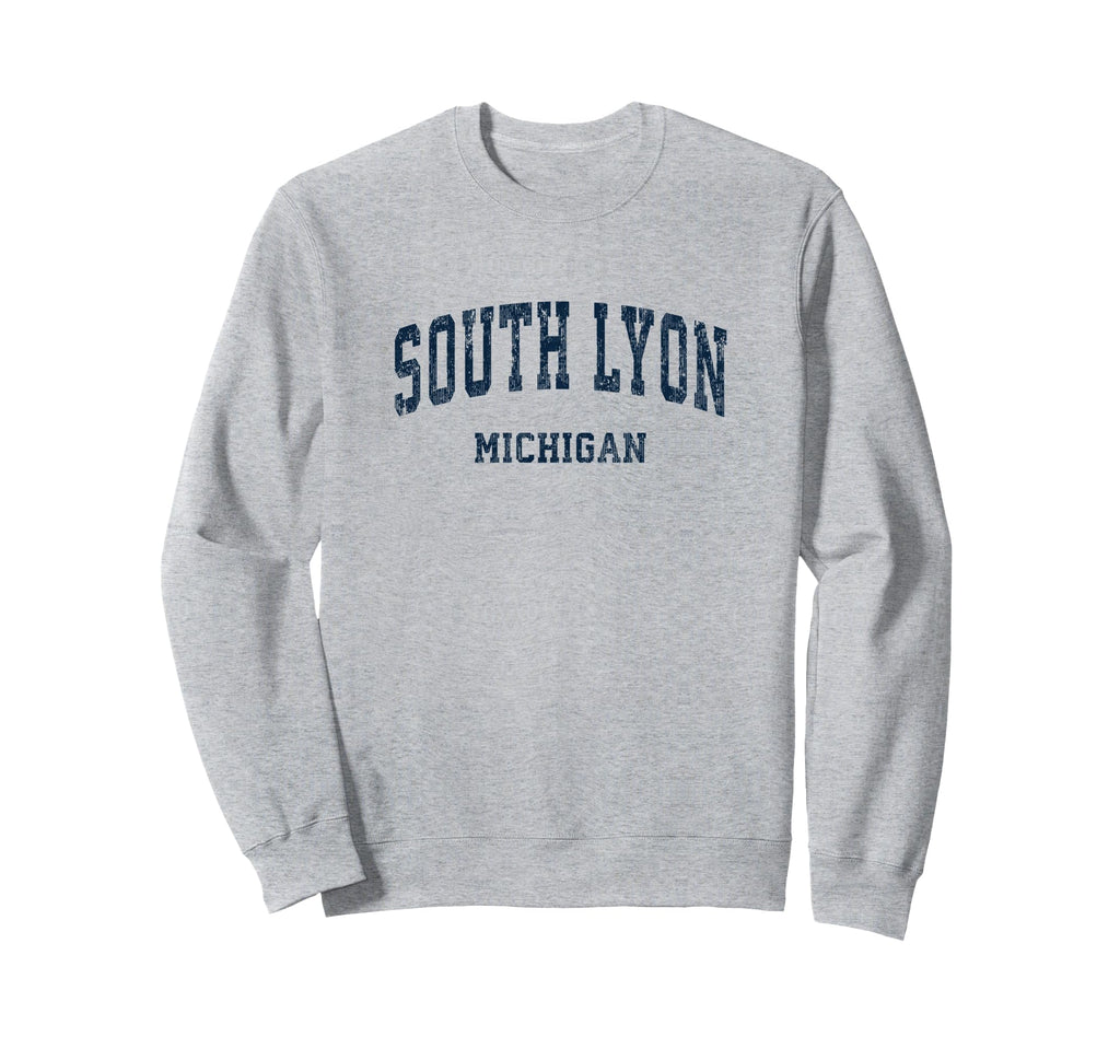 South Lyon Michigan Mi Varsity Sports Sweatshirt - Custom Art Print Unisex - T-Shirt, Sweatshirt, Hoodie