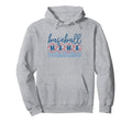 Coquette American Baseball Sideline Hoodie - Fun Novelty Design Unisex - T-Shirt, Sweatshirt, Hoodie