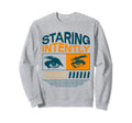Staring Intently Y2K Aesthetic Sweatshirt - Novelty Apparel Men Women - T-Shirt, Sweatshirt, Hoodie