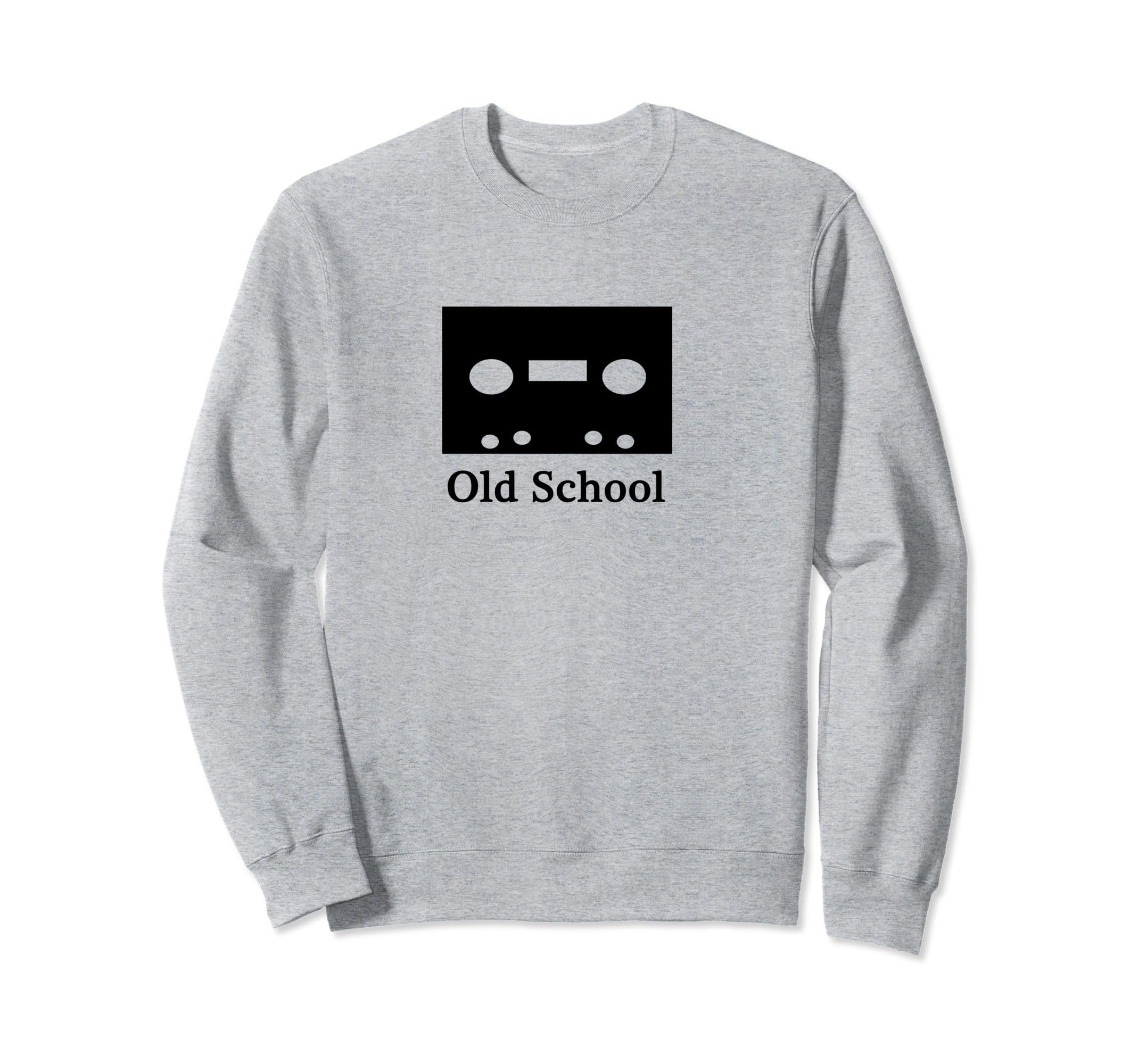 Old School Cassette Tape Sweatshirt - Aesthetic Graphic for Adults - T-Shirt, Sweatshirt, Hoodie