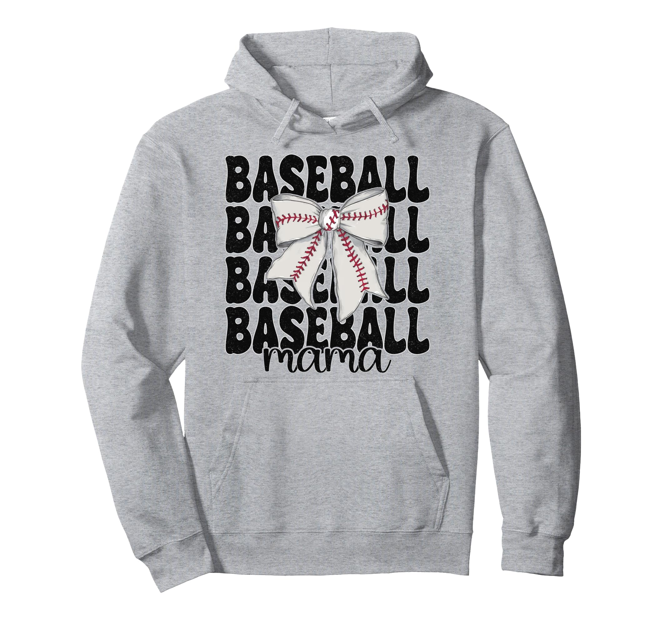 Baseball Mama Baseball Mom Mothers Day Hoodie - Graphic Print for Adults - T-Shirt, Sweatshirt, Hoodie