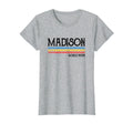 Madison Wisconsin Wi Love Gift Souvenir T-Shirt - Fun Novelty Design Unisex - T-Shirt, Sweatshirt, Hoodie