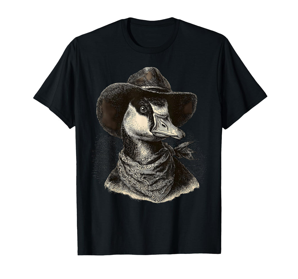 Goose Cowboy Rodeo Cowgirl Western T-Shirt - Aesthetic Graphic Men Women - T-Shirt, Sweatshirt, Hoodie