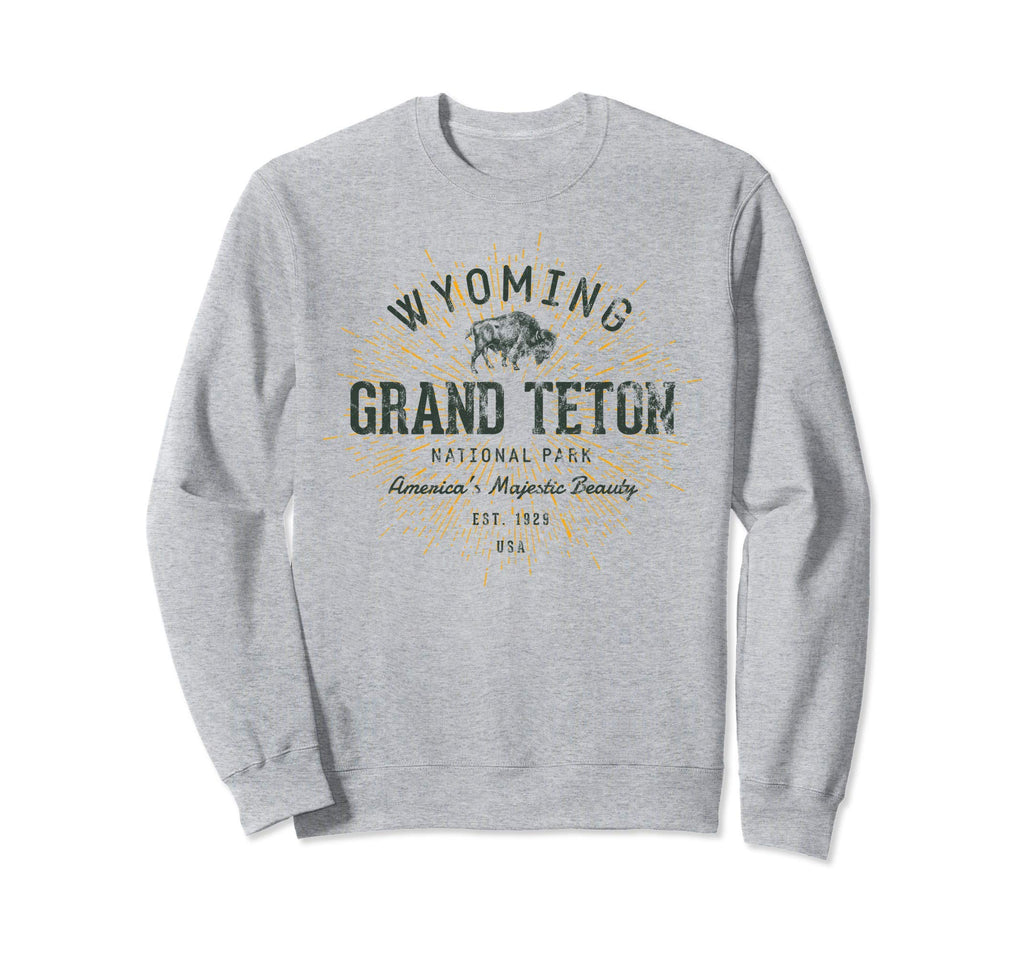 Grand Teton National Park Sweatshirt - Fun Novelty Design Unisex - T-Shirt, Sweatshirt, Hoodie
