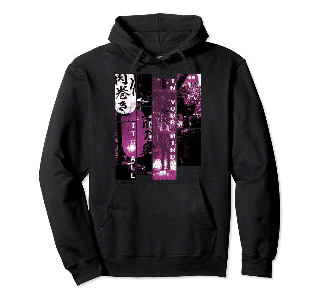 Its All Your Mind Futurismus Aesthetic Hoodie - Unique Graphic for Adults - T-Shirt, Sweatshirt, Hoodie