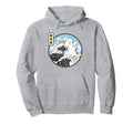 Happy Surfing Ghost Kanagawa Wave Hoodie - Unique Graphic Men Women - T-Shirt, Sweatshirt, Hoodie