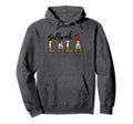 Ballpark Lala Baseball Softball Mom Hoodie - Trendy Graphic Men Women - T-Shirt, Sweatshirt, Hoodie