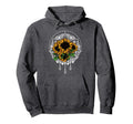 Bouquet Sunflowers Mandala Flower Funny Hoodie - Graphic Print Unisex - T-Shirt, Sweatshirt, Hoodie
