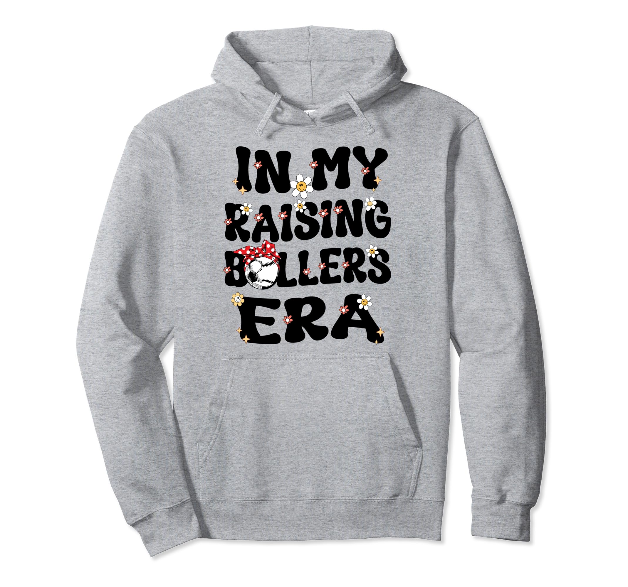 My Raising Ballers Era Baseball Soccer Hoodie - Custom Art Print Men Women - T-Shirt, Sweatshirt, Hoodie