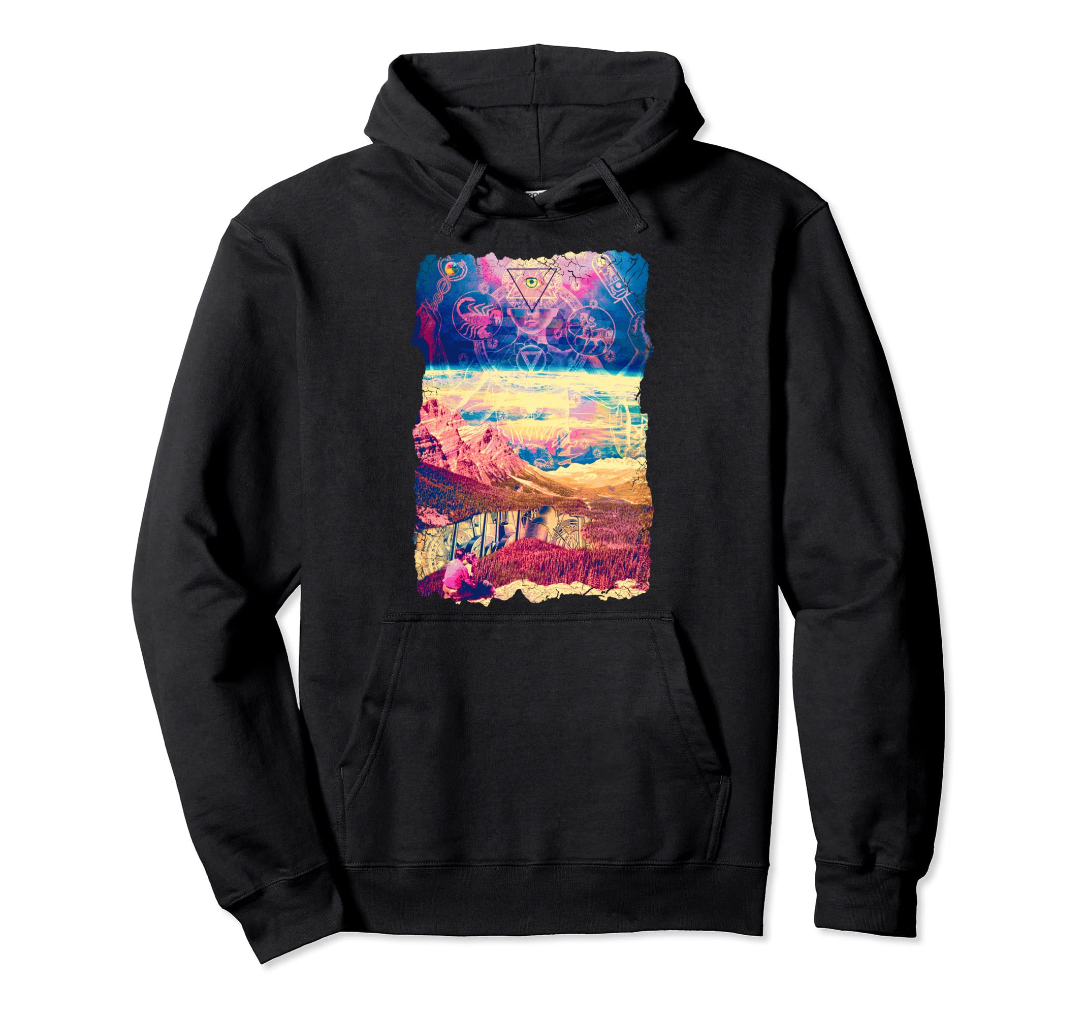 Tcg Mana Vaporwave Aesthetic Hoodie - Unique Graphic Unisex - T-Shirt, Sweatshirt, Hoodie