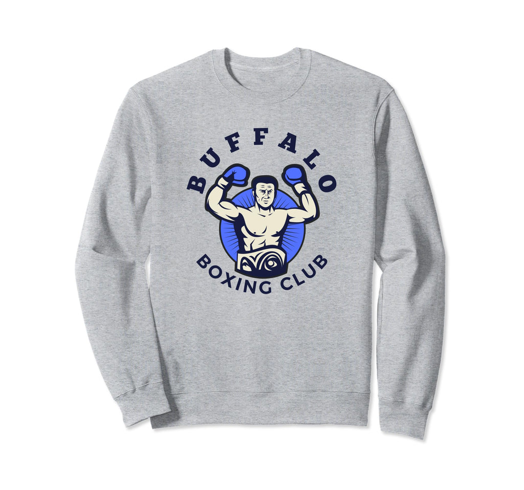 Buffalo Boxing Club Distressed Boxer Sweatshirt - Graphic Print Unisex - T-Shirt, Sweatshirt, Hoodie