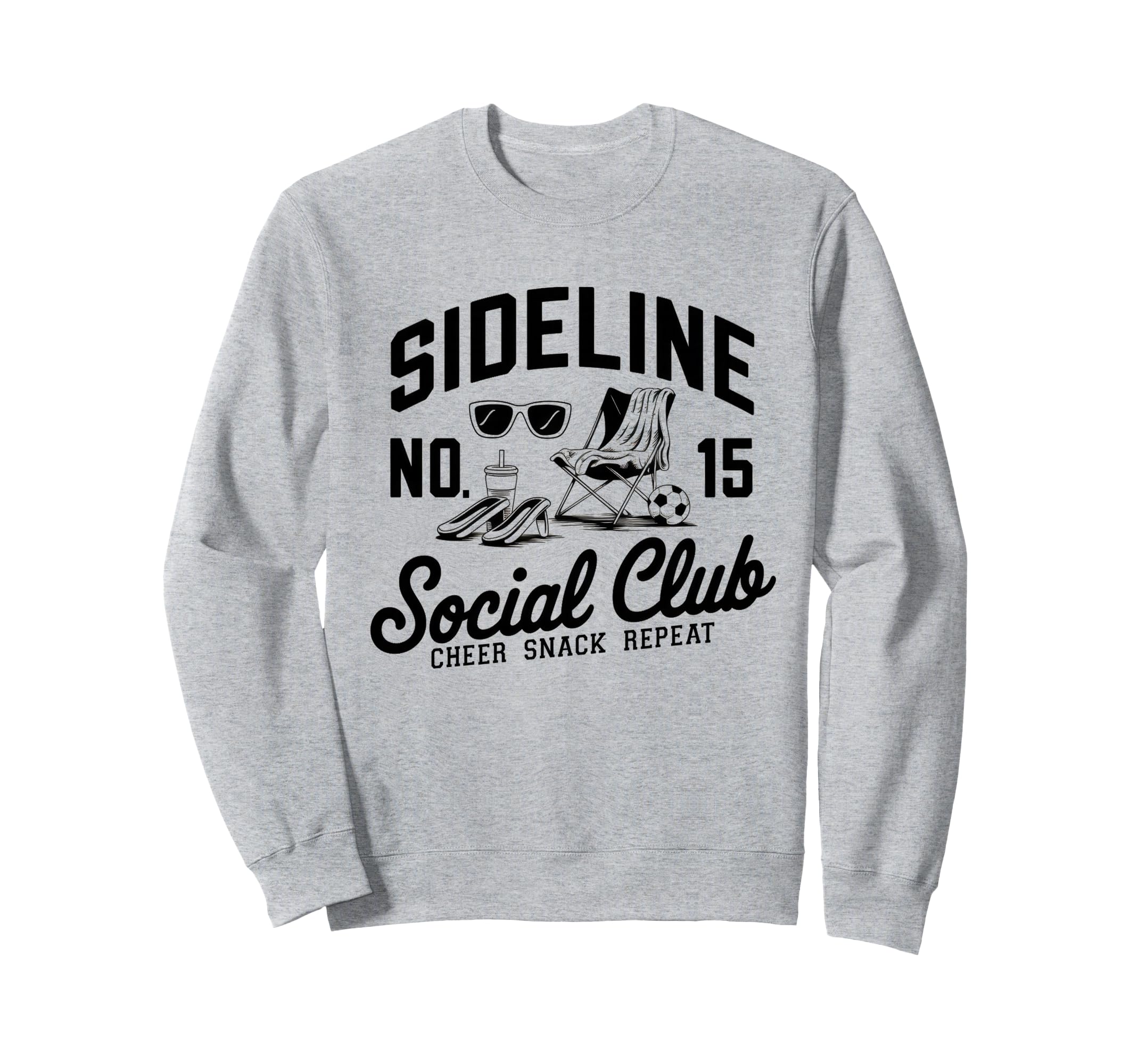 Sideline Social Club Soccer Mom Sweatshirt - Streetwear Style Men Women - T-Shirt, Sweatshirt, Hoodie