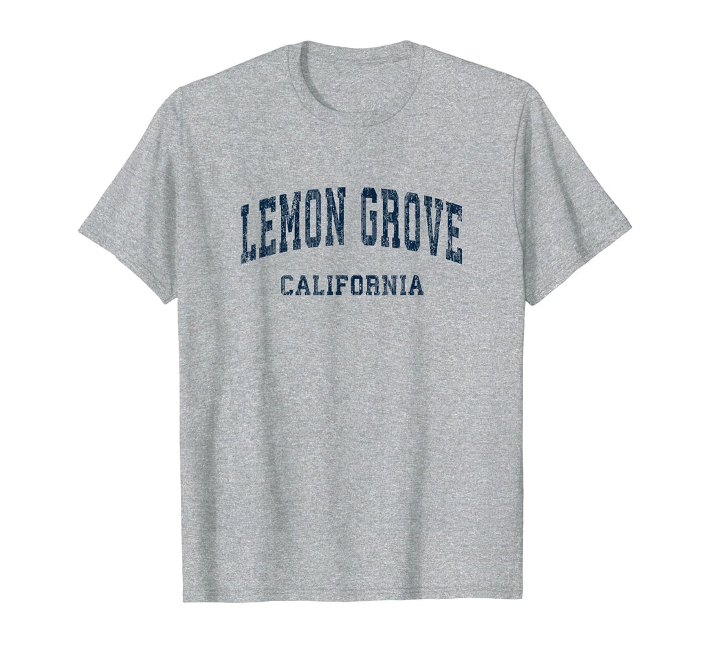 Lemon Grove California Ca Varsity T-Shirt - Streetwear Style for Adults - T-Shirt, Sweatshirt, Hoodie