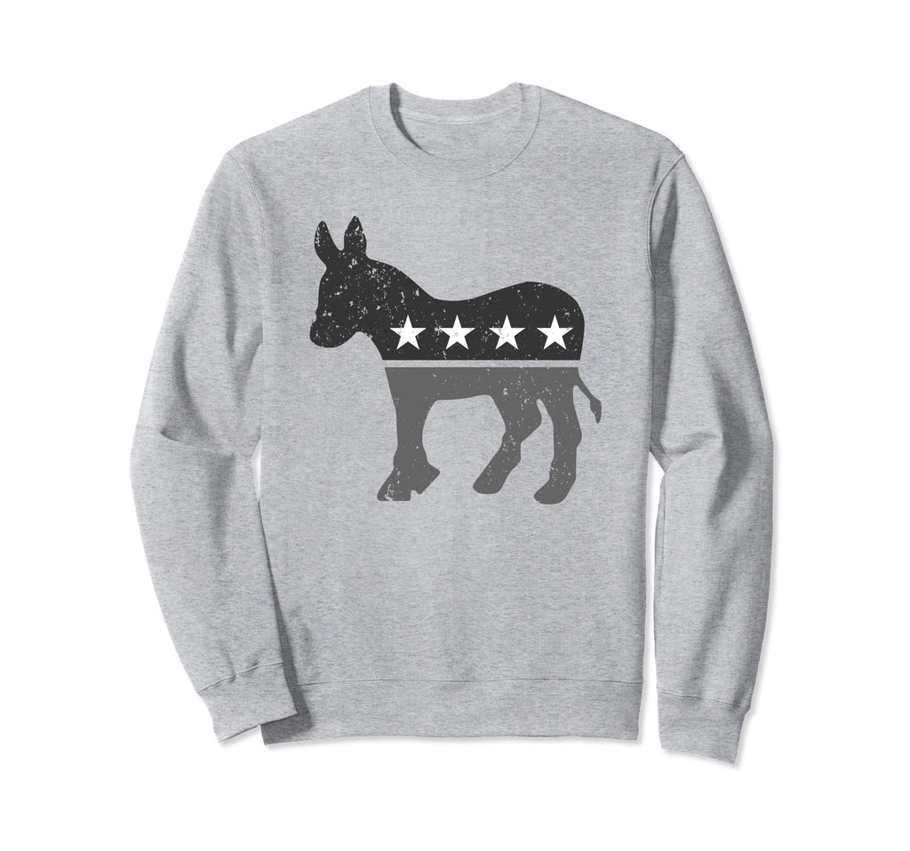 American Democratic Party Distressed Sweatshirt - Custom Art Print Unisex - T-Shirt, Sweatshirt, Hoodie