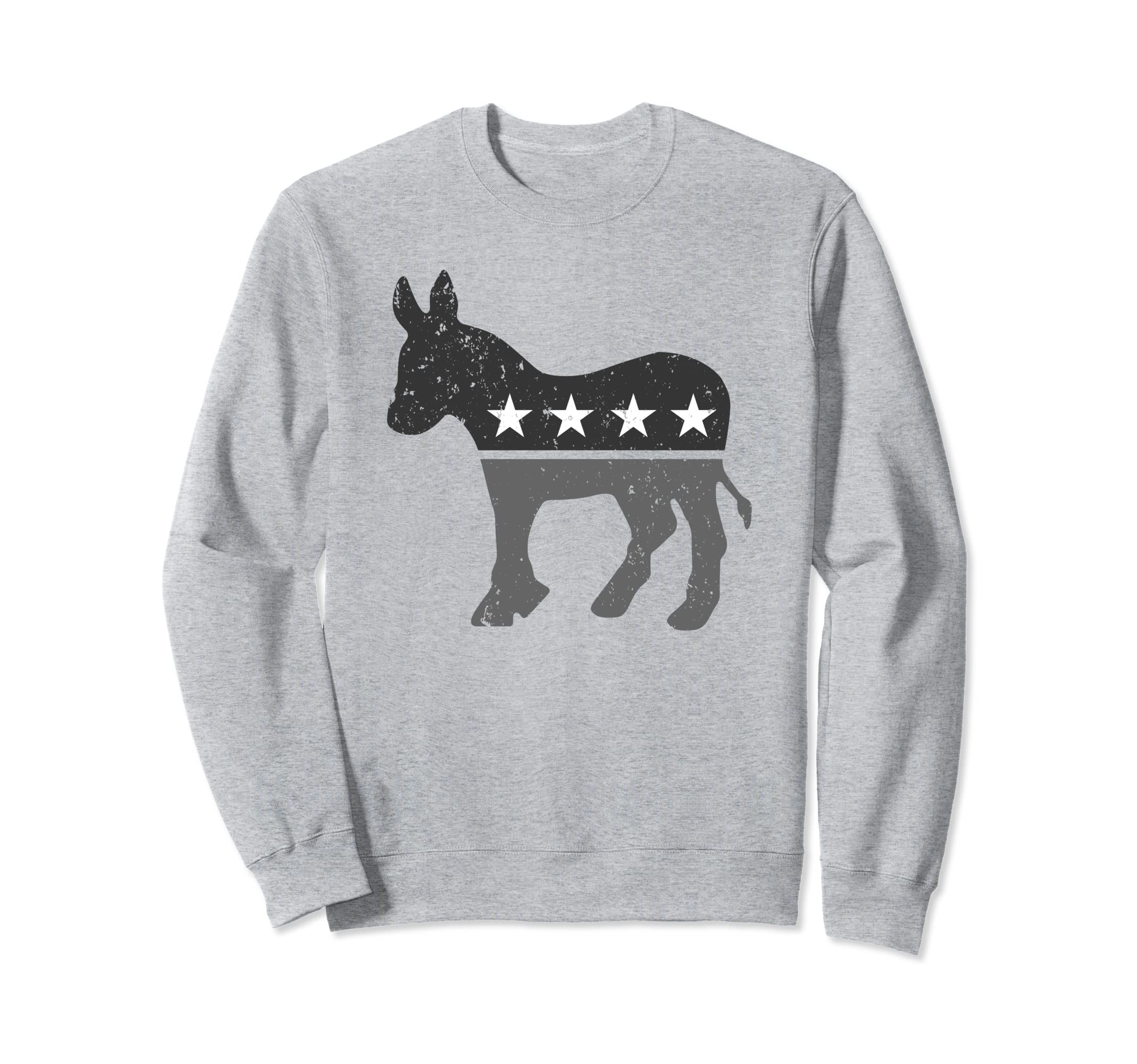 American Democratic Party Distressed Sweatshirt - Custom Art Print Unisex - T-Shirt, Sweatshirt, Hoodie