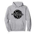 Mustangs Volleyball Team Mascot Hoodie - Fun Novelty Design Men Women - T-Shirt, Sweatshirt, Hoodie