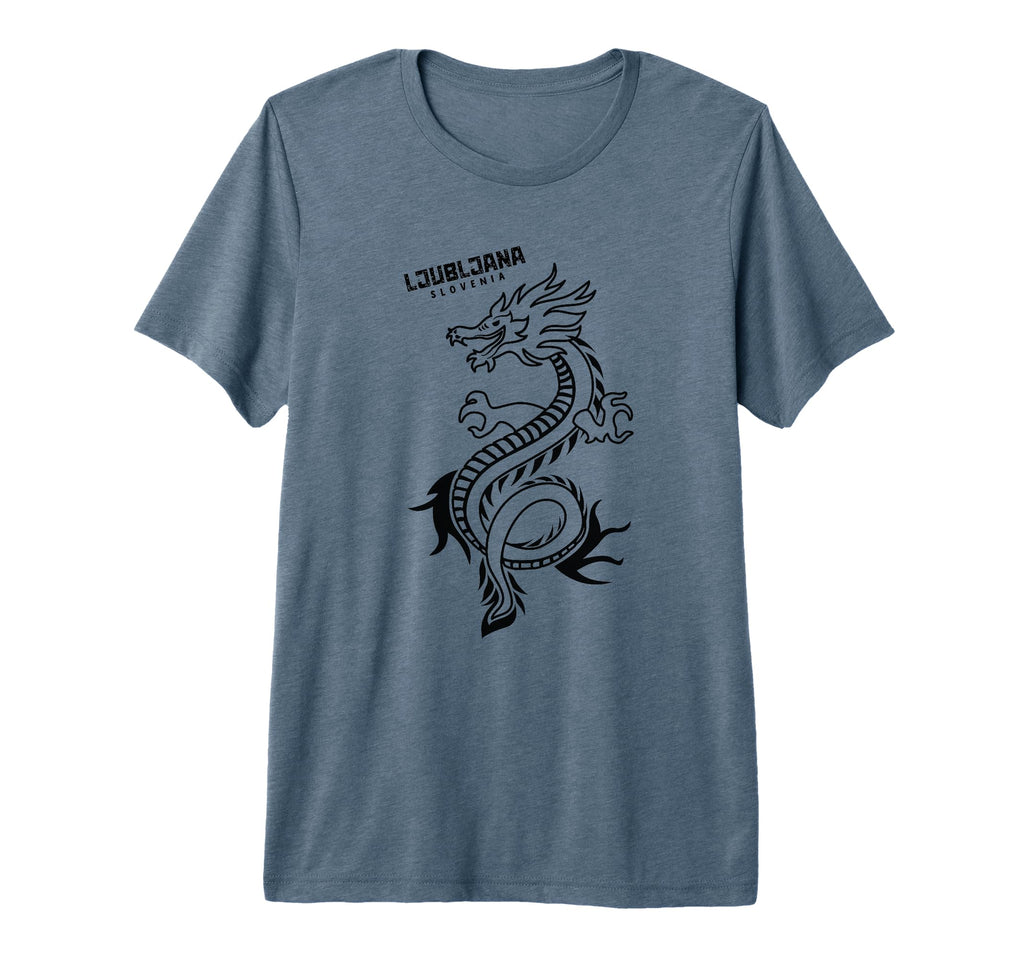 Ljubljana Slovenia City Dragons Hand T-Shirt - Trendy Graphic Men Women - T-Shirt, Sweatshirt, Hoodie