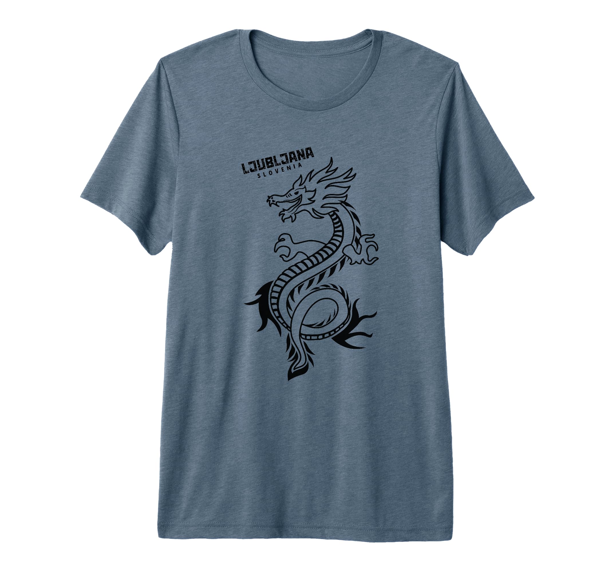 Ljubljana Slovenia City Dragons Hand T-Shirt - Trendy Graphic Men Women - T-Shirt, Sweatshirt, Hoodie