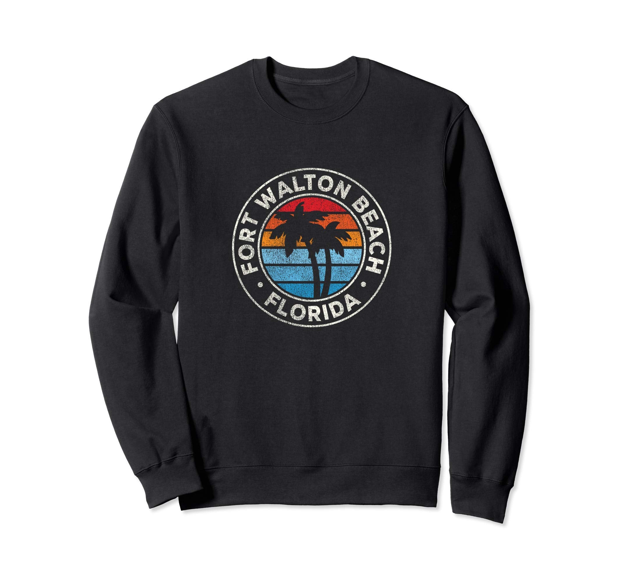 Fort Walton Beach Florida Fl 70S Sweatshirt - Casual Everyday Wear Unisex - T-Shirt, Sweatshirt, Hoodie