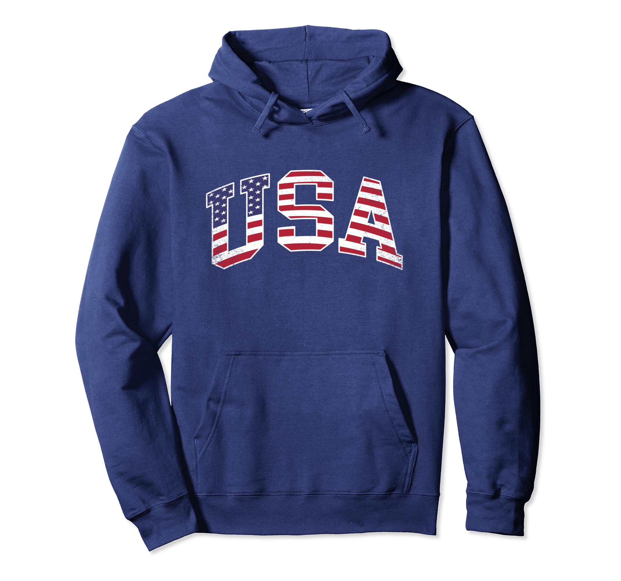 July 4 Independence Usa American Flag Hoodie - Trendy Graphic Men Women - T-Shirt, Sweatshirt, Hoodie
