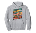 Roller Skating Skater Roller Skate 70S Hoodie - Unique Graphic for Adults - T-Shirt, Sweatshirt, Hoodie