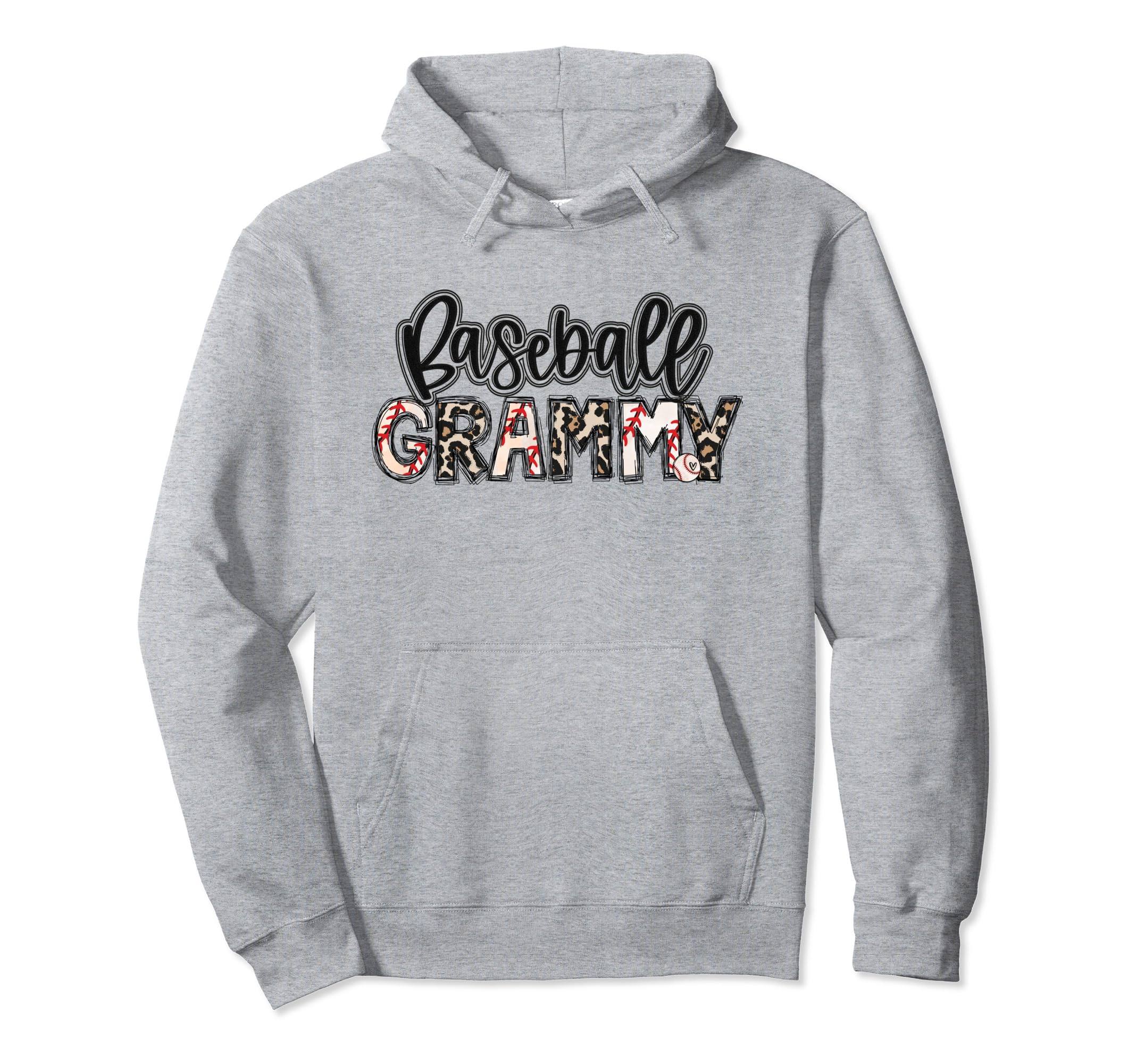 Baseball Grammy Leopard Proud Family Hoodie - Minimalist Print Unisex - T-Shirt, Sweatshirt, Hoodie