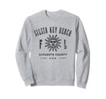 Siesta Key Beach Florida Distressed Sweatshirt - Aesthetic Graphic Unisex - T-Shirt, Sweatshirt, Hoodie